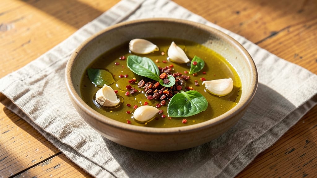 Carrabba's Olive Oil Dipping Sauce Recipe: Garlicky, Herby Velocity in 10 Minutes