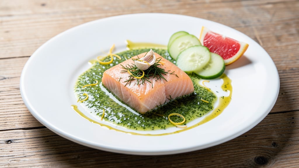 Cold Poached Salmon With Dill Sauce Recipe: Bright, Herbal Elegance in 15 Minutes
