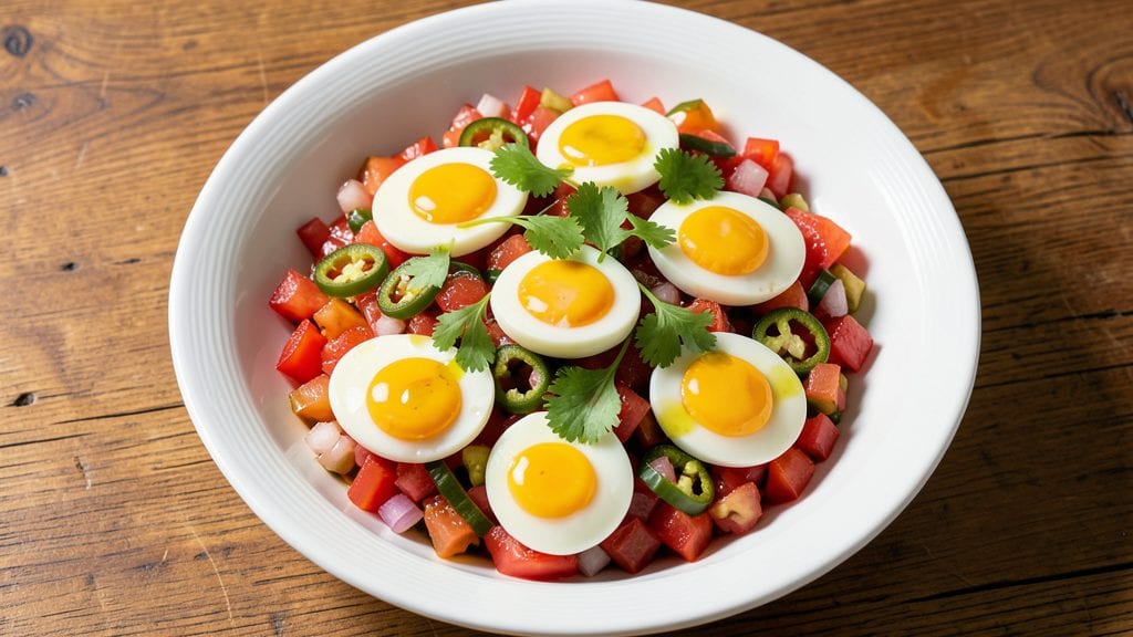 Egg Salsa Recipe: Fluffy Scrambles Meets Fresh Pico De Gallo