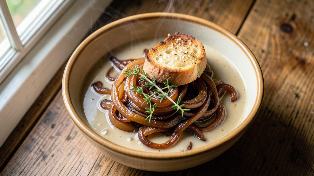 French Onion Soup Recipe with Worcestershire Sauce: Deep Umami Caramelized Crust Magic