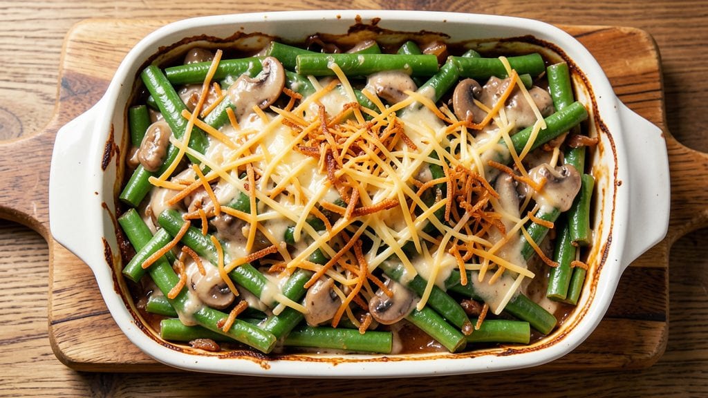 French's Green Bean Casserole Recipe With Soy Sauce: Umami-Kissed Crunch and Creamy Layers