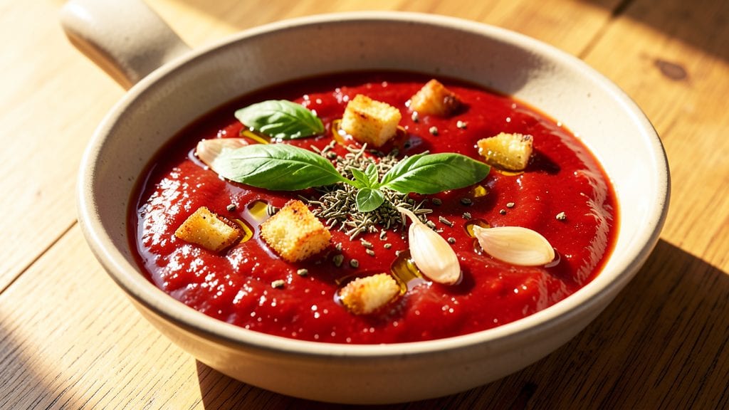 Grandma's Tomato Sauce Recipe: Pantry Staples Simmered to Deep, Herby Richness
