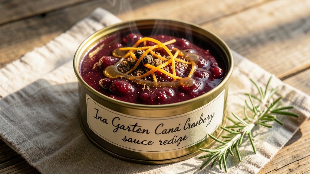 Ina Garten's Canned Cranberry Sauce Recipe: Homemade Homogeneity in 10 Minutes