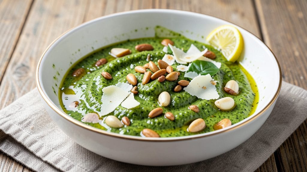 Ina Garten's Pesto Sauce Recipe: Bright Basil-Pine Nut Elegance in Minutes