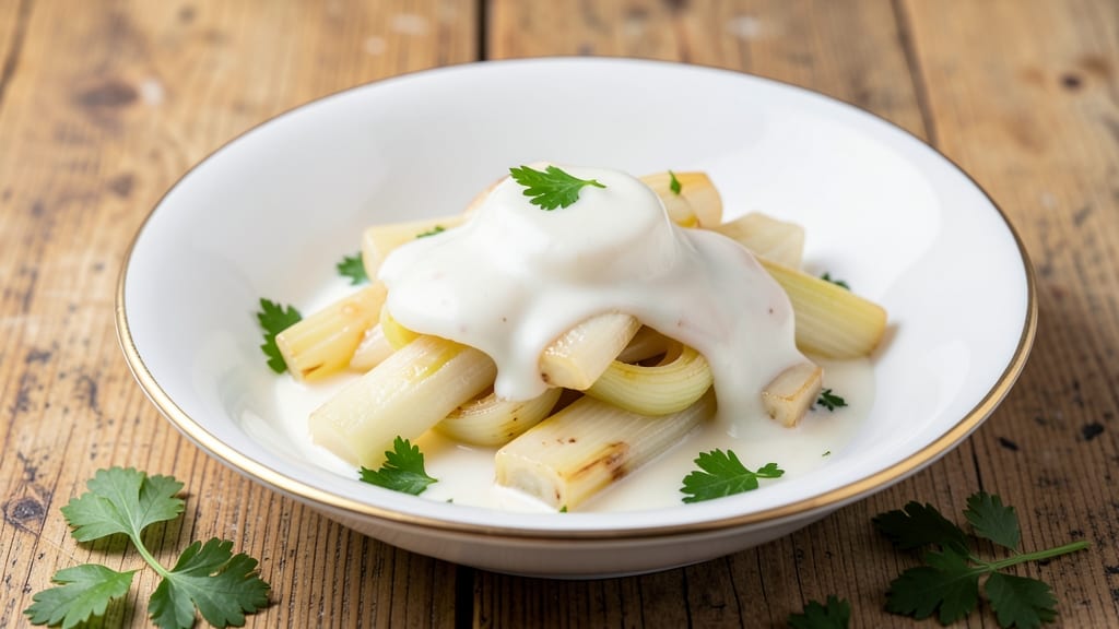 Leeks in White Sauce Recipe: Silky Onion-Free Elegance in One Pot