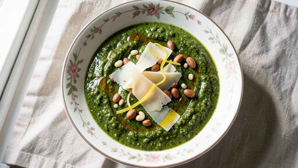 Martha Stewart's Pesto Sauce Recipe: Basil-Infused Freshness in Minutes