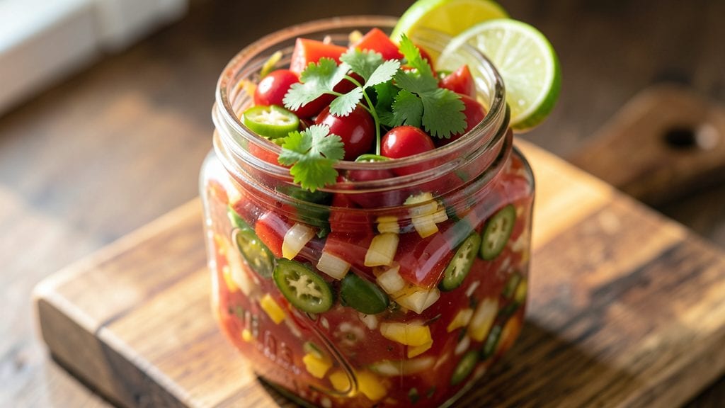 No-Cook Freezer Salsa Recipe: Pantry Staples, Bold Flavor, Lasts Months