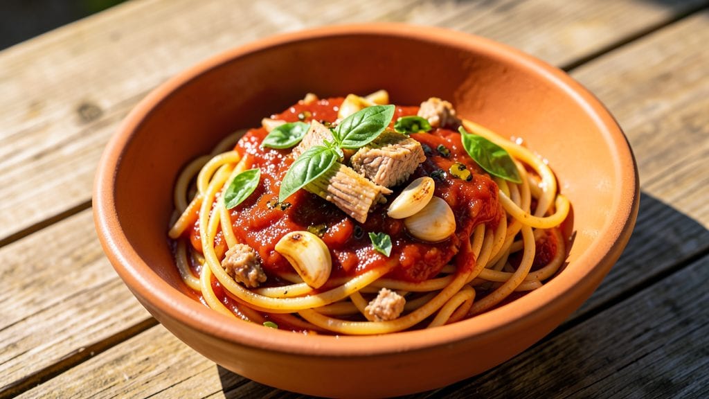 Tuna Tomato Sauce Pasta Recipe: Bright, Umami-Packed One-Pot Meal